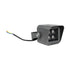 GLOBOSTAR® FLOODVIRA GLB-103-0032 Προβολέας Σποτ Wall Washer LED 8W 720lm 24° AC 220-240V Αδιάβροχο IP65 Θερμό Λευκό 2700K - Sanan SMD Chip - Γκρι Ανθρακί Ματ - Μ11 x Π9 x Υ15cm - 3 Χρόνια Εγγύηση