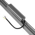 GLOBOSTAR® WASHERLUMA GLB-103-0033 Μπάρα Φωτισμού Wall Washer LED 36W 3240lm 30° AC 220-240V Αδιάβροχο IP65 Θερμό Λευκό 2700K - Sanan SMD Chip - Γκρι Ανθρακί Ματ - Μ100 x Π4 x Υ6.5cm - 3 Χρόνια Εγγύηση