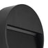 GLOBOSTAR® STEPINI GLB-103-0034 Φωτιστικό Σκαλοπατιού / Διαδρόμου LED 3W 270lm 45° AC 220-240V Αδιάβροχο IP65 Θερμό Λευκό 2700K - Sanan SMD Chip - Μαύρο Ματ - Μ12 x Π3 x Υ12cm - 3 Χρόνια Εγγύηση