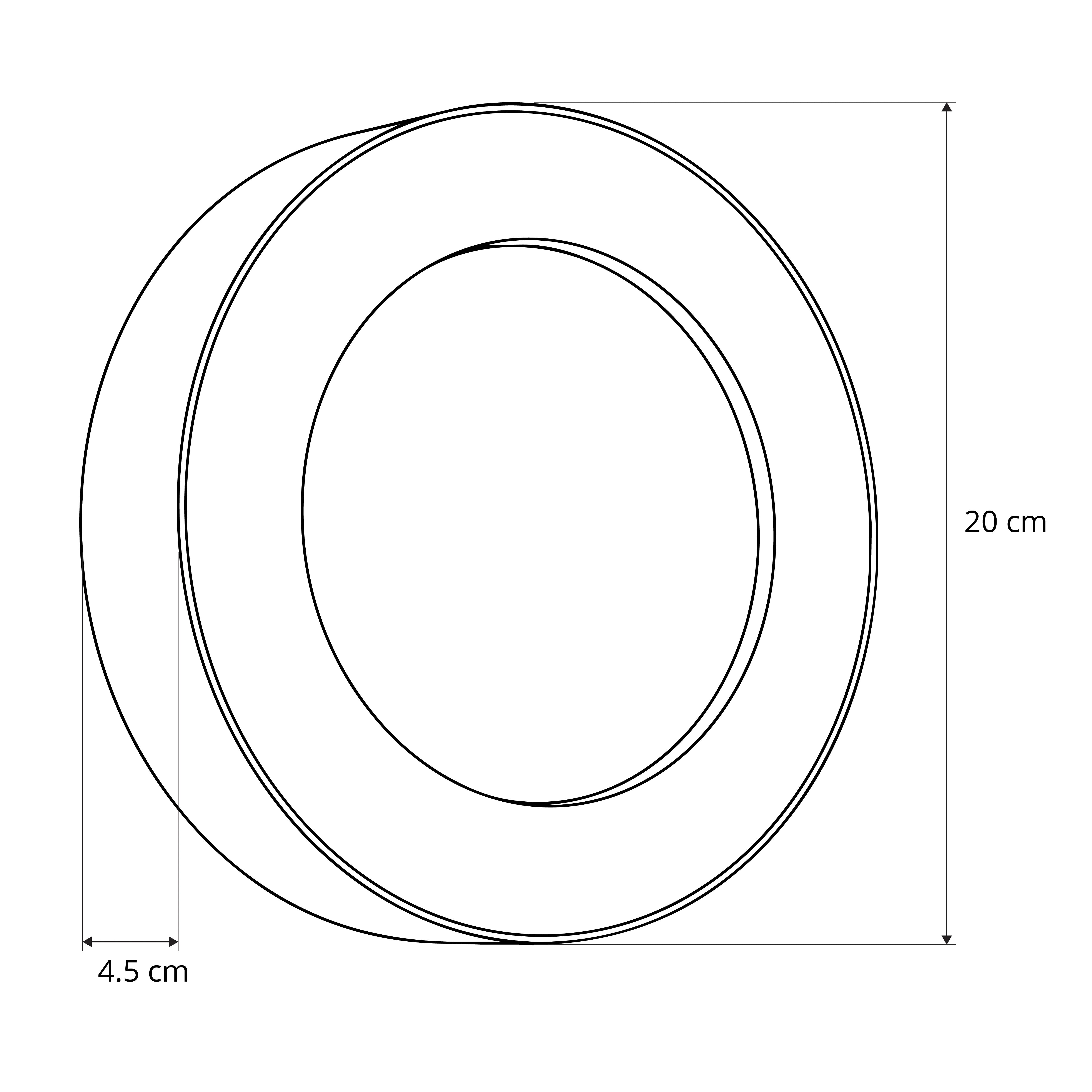 GLOBOSTAR® LINEART GLB-103-0038 Φωτιστικό Τοίχου / Απλίκα LED 18W 1620lm 120° AC 220-240V Αδιάβροχο IP65 Θερμό Λευκό 2700K - Sanan SMD Chip - Μαύρο Ματ - Μ20 x Π4.5 x Υ20cm - 3 Χρόνια Εγγύηση