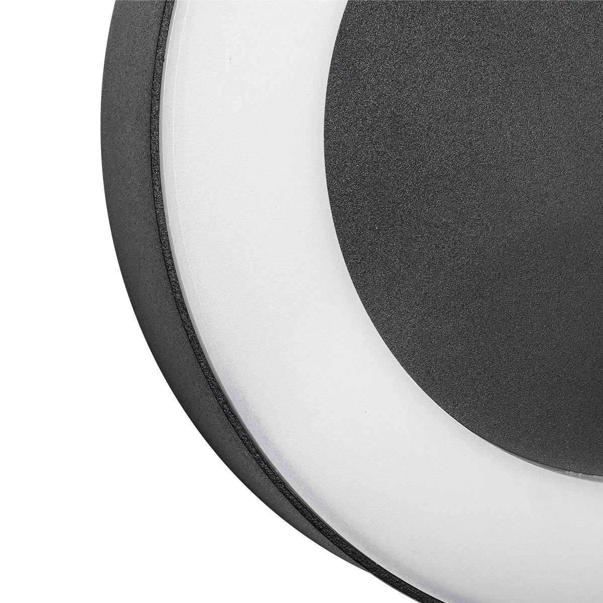 GLOBOSTAR® LINEART GLB-103-0038 Φωτιστικό Τοίχου / Απλίκα LED 18W 1620lm 120° AC 220-240V Αδιάβροχο IP65 Θερμό Λευκό 2700K - Sanan SMD Chip - Μαύρο Ματ - Μ20 x Π4.5 x Υ20cm - 3 Χρόνια Εγγύηση