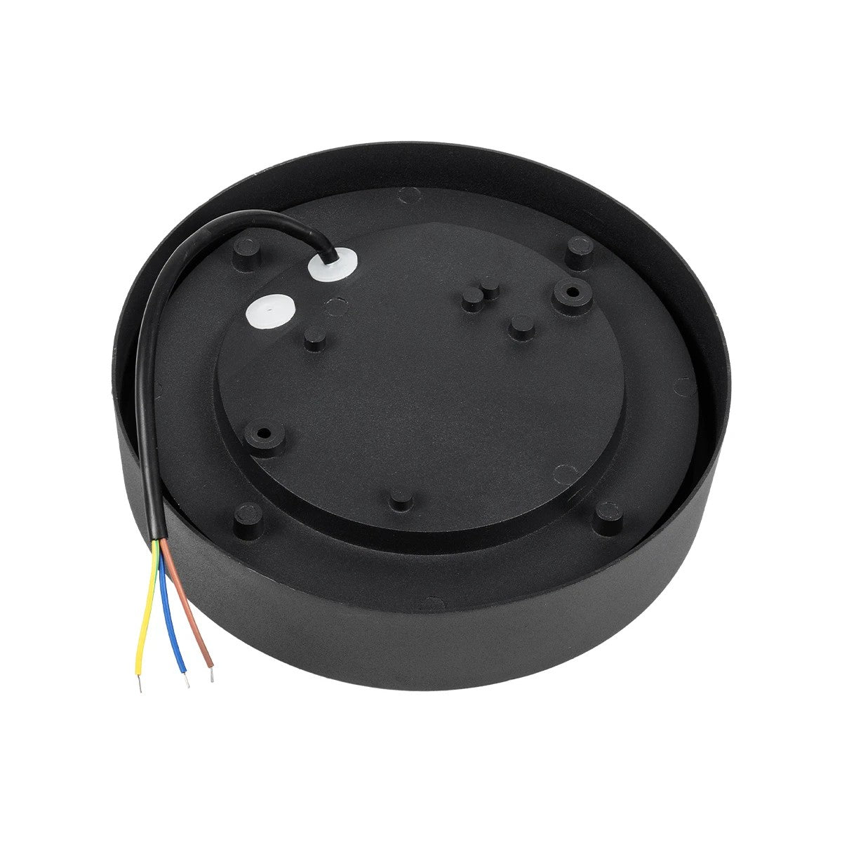 GLOBOSTAR® LINEART GLB-103-0038 Φωτιστικό Τοίχου / Απλίκα LED 18W 1620lm 120° AC 220-240V Αδιάβροχο IP65 Θερμό Λευκό 2700K - Sanan SMD Chip - Μαύρο Ματ - Μ20 x Π4.5 x Υ20cm - 3 Χρόνια Εγγύηση