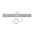 LED LINEAR HIGHBAY 100W 16000LM 5000K 30°x90° CRI 80 PHILLIPS LED SOSEN DRIVER 5 YEARS WARRANTY - ledmania.gr