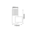 UP CLEAR 2W LED 3000K 230V GREY - ledmania.gr