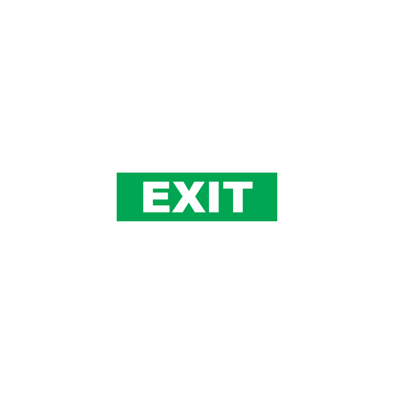 STICKER EXIT - ledmania.gr