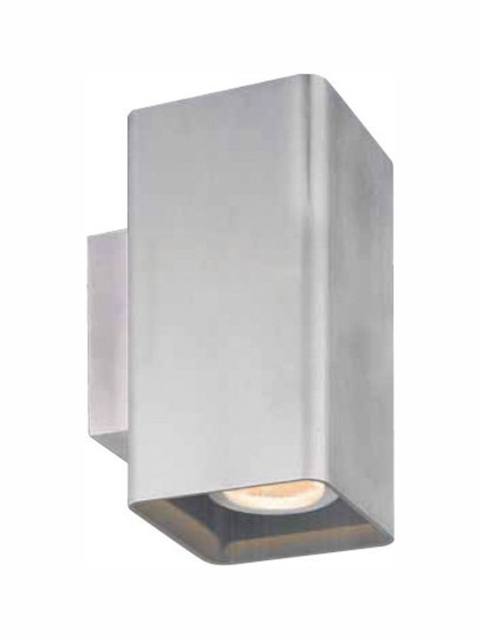 LED ΑΠΛ.ΤΟΙΧ 230V 2X7W 677Lm 3000K 36,5°EXTRUS UPDOWN ΤΕΤΡΑΓ - ledmania.gr
