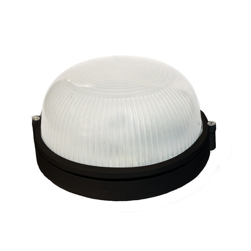 ΠΛΑΦΟΝΙΕΡΑ ΜΑΥΡΗ ΙΡ45 Ε27 60W RAL C0026 - ledmania.gr