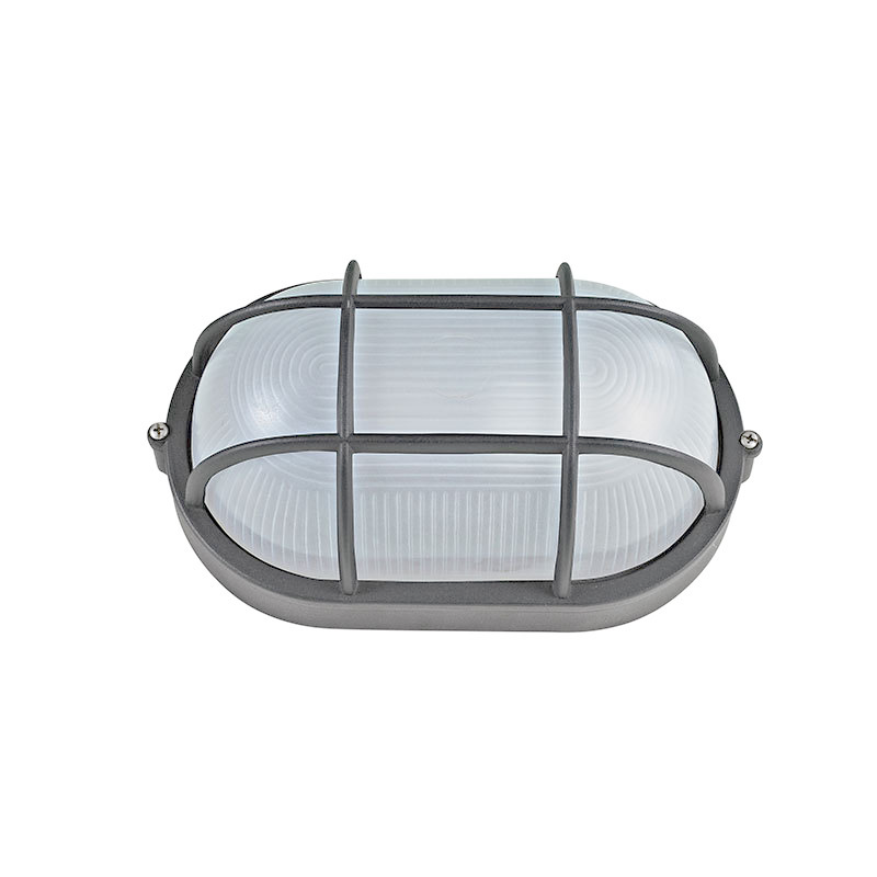 ΧΕΛΩΝΑ Ε27 208mm ΓΚΡΙ ΜΕ ΠΛΕΓΜΑ  RAL7016M - ledmania.gr
