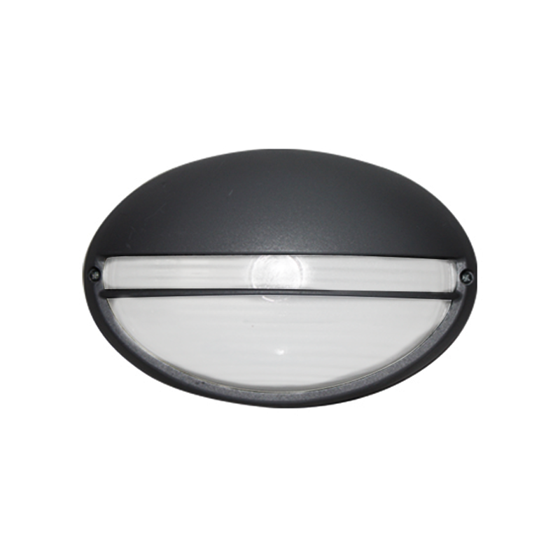 ΑΠΛΙΚΑ ΟΒΑΛ 21.5cm ΜΕ ΚΑΛΥΜΜΑ ΓΚΡΙ RAL7016M - ledmania.gr
