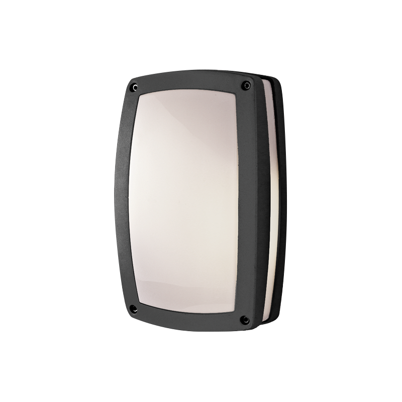 ΑΠΛΙΚΑ-ΠΛΑΦΟΝΙΕΡΑ Ε27 2Χ18W OPAL ΧΩΡΙΣ ΠΛΕΓΜΑ  RAL7016M - ledmania.gr