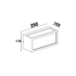 ΑΠΛΙΚΑ ΟΡΘΟΓΩΝΙΑ 3 ΟΨΕΩΝ ΦΩΤΙΣΜΟΥ E27 18W IP54 RAL7016M - ledmania.gr
