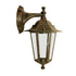 LATERN HEXAGON RUST E27 DOWN - ledmania.gr