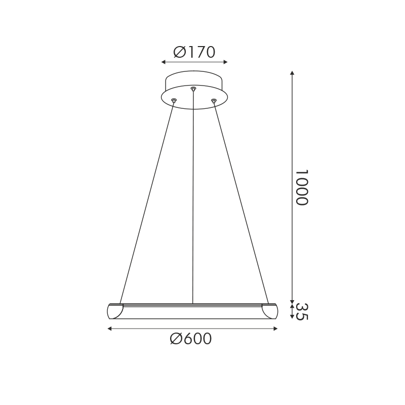 ΚΡΕΜΑΣΤΟ Φ/Σ LED 32W 2500LM CCT IP20  ΧΡΥΣΟ ΜΕΤΑΛΛΙΚΟ + ΑΚΡΥΛΙΚΟ - ledmania.gr