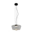 ΚΡΕΜΑΣΤΟ ΦΩΤΙΣΤΙΚΟ ACA HM2460CL ΜΑΥΡΟ ΔΙΑΦΑΝΕΣ LED 12W 3000K IP20 D30XH120CM