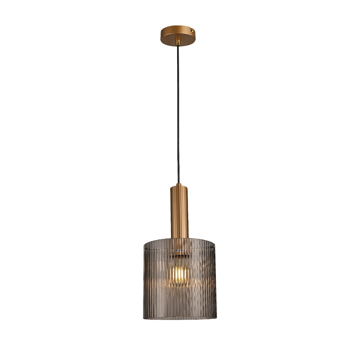 ΚΡΕΜΑΣΤΟ ΦΩΤΙΣΤΙΚΟ ACA HM2504020 ΧΡΥΣΟ ΦΙΜΕ 1XGU10X50W IP20 D20XH120CM