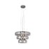 ΚΡΕΜΑΣΤΟ ΦΩΤΙΣΤΙΚΟ ACA HM25126CL ΑΣΗΜΙ ΔΙΑΦΑΝΕΣ LED 12W 3000K IP20 D45XH120CM