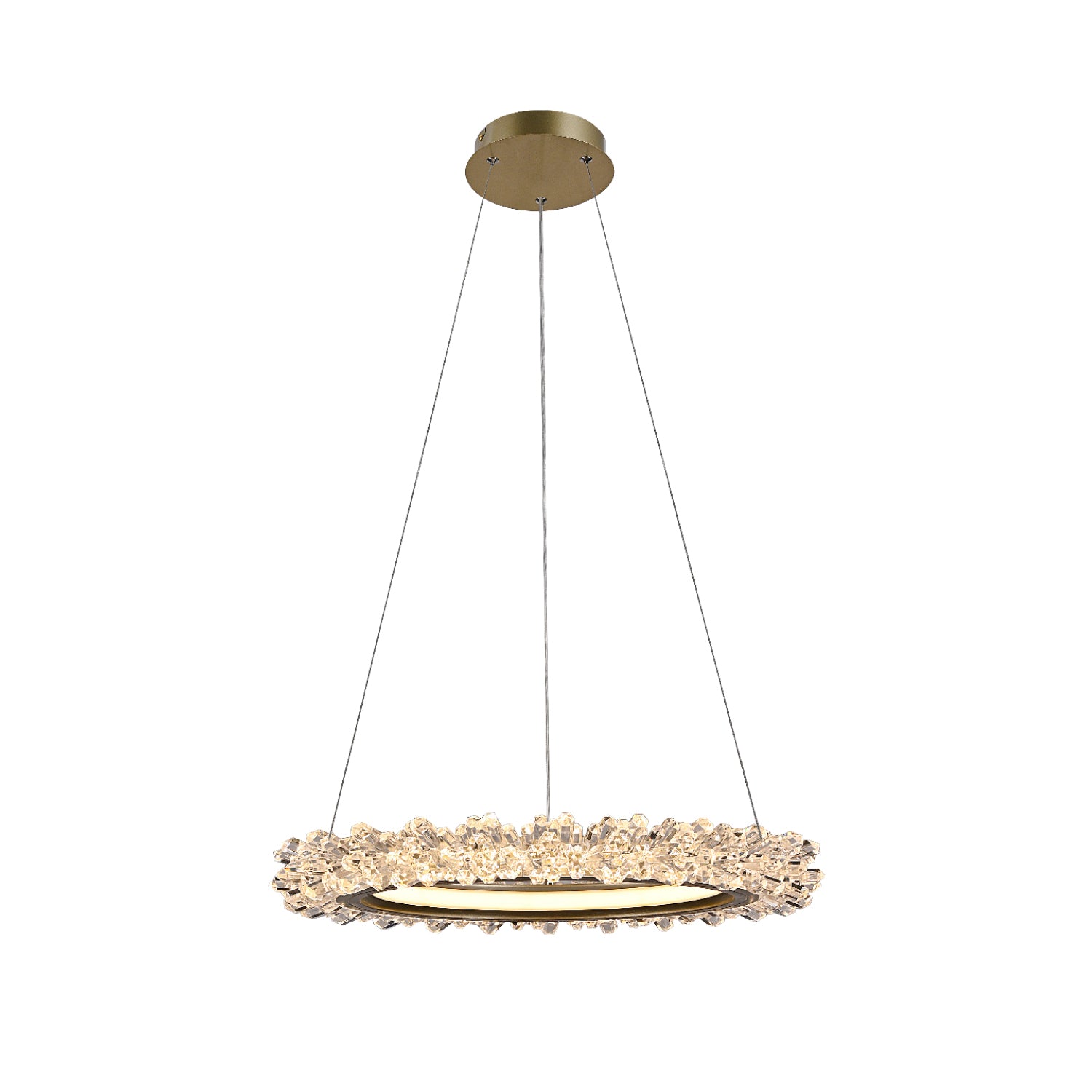 ΚΡΕΜΑΣΤΟ ΦΩΤΙΣΤΙΚΟ ACA HM251784G ΧΡΥΣΟ LED 36W 2700K-3000K-4000K IP20 D40XH120CM