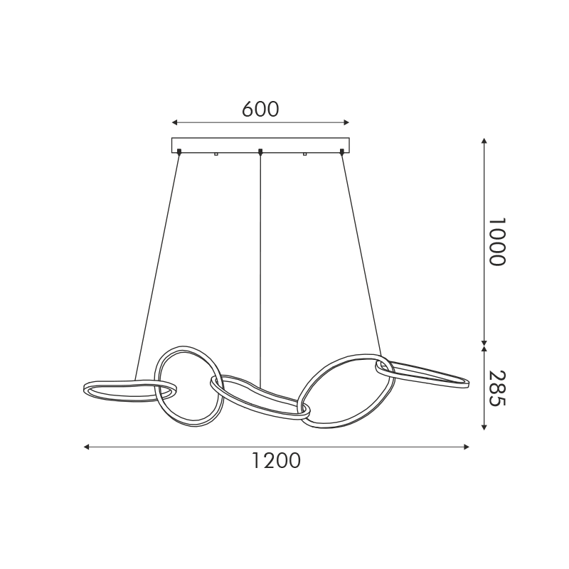 ΚΡΕΜΑΣΤΟ Φ/Σ LED 72W 5700LM CCT IP20 ΧΡΥΣΟ ΑΤΣΑΛΙ + ΑΚΡΥΛΙΚΟ - ledmania.gr