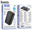 Hoco J165B Power Bank 30000mAh με 2 Θύρες USB-A και 2 Θύρες USB-C Μαύρο - ledmania.gr