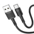 HOCO USB cable for Type C 3A Victory X83 1m black - ledmania.gr
