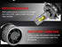 H4 Υψηλής Ισχύος K19 160W 36000LM 12V 24V Led Αυτοκινήτων Canbus Error Free Led Headlight-Σετ 2τεμ.-Ψυχρο Λευκο - ledmania.gr