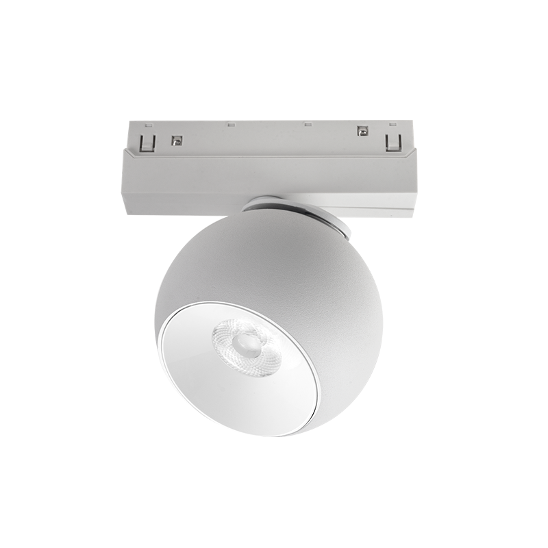 ΛΕΥΚΟ ΜΑΤ ΜΑΓΝΗΤΙΚΟ ΣΠΟΤ 48V DC 12W 4000K 1050LM 36° OSRAM RA90 Φ100*134MM - ledmania.gr