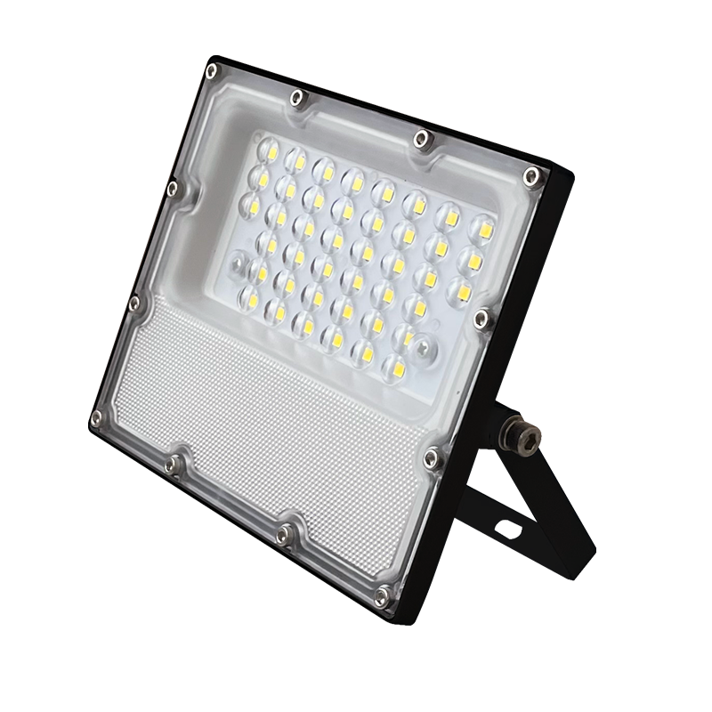 LED SMD BLACK FLOOD LUMINAIRE IP65 10W 3000K 1140Lm 100 - 277V AC RA80 IK08 5YRS BREATHING VALVE - ledmania.gr