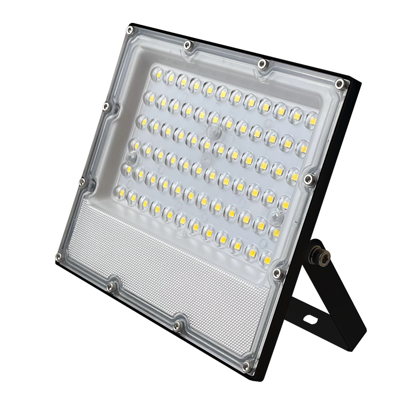 LED SMD BLACK FLOOD LUMINAIRE IP65 20W 4000K 2400Lm 100-277V AC RA80 IK08 5YRS BREATHING VALUE - ledmania.gr