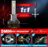 H7 30000Lm Canbus με Remote Control 130W-75W-55W-Flashing Led Αυτοκινήτων Headlight 4575 Chip Ψυχρό Λευκό-Σετ 2τεμ - ledmania.gr