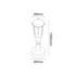 PP GREY SPOT LIGHT230V IP54 GU10 - ledmania.gr
