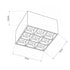kelvo® LUMINAR KLV-101-0341 Φωτιστικό Downlight Σποτ LED 30W 4200lm 36° AC 220-240V IP20 Φυσικό Λευκό 4500K - Osram SMD Chip & TÜV SÜD Driver - Μαύρο Ματ - Μ12 x Π12 x Υ6.6cm - 5 Χρόνια Εγγύηση