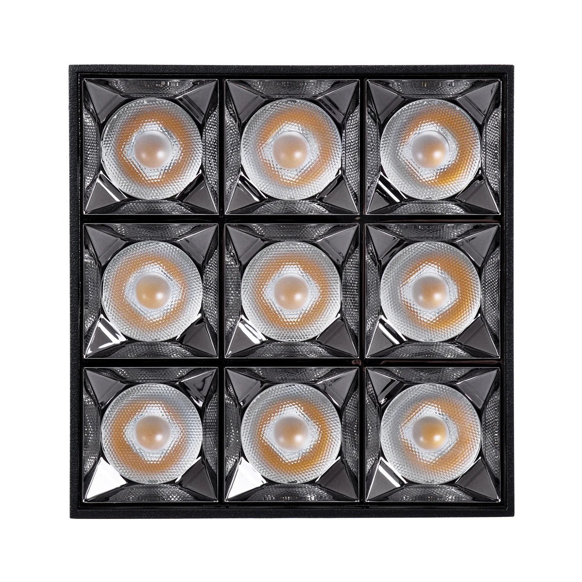 kelvo® LUMINAR KLV-101-0341 Φωτιστικό Downlight Σποτ LED 30W 4200lm 36° AC 220-240V IP20 Φυσικό Λευκό 4500K - Osram SMD Chip & TÜV SÜD Driver - Μαύρο Ματ - Μ12 x Π12 x Υ6.6cm - 5 Χρόνια Εγγύηση
