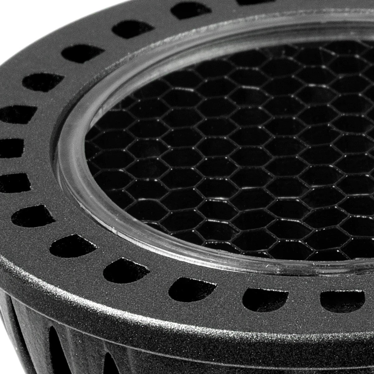 kelvo® KYRON DARK 36° KLV-103-0008 Σποτ GU10 MR16 με Honeycomb Anti-Glare Reflector LED 7W 770lm CRI (Ra) ≥ 90 36° AC 220-240V IP20 Θερμό Λευκό 2700K Dimmable - Bridgelux COB Chip - Γκρι Ανθρακί & Μαύρο Ματ - Μ5 x Π5 x Υ5.8cm - 3 Χρόνια Εγγύηση