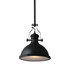 ΚΑΜΠΑΝΑ ΜΕΤΑΛΛΙΚΗ ΜΑΥΡΗ ΜΕ ΓΥΑΛΙ 1XE27 CRONUS - ledmania.gr