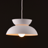 ΚΡΕΜΑΣΤΟ Φ/Σ 1ΧΕ27 ΛΕΥΚΟ ΜΕΤΑΛΛΙΚΟ D29XH120CM AEOLUS - ledmania.gr