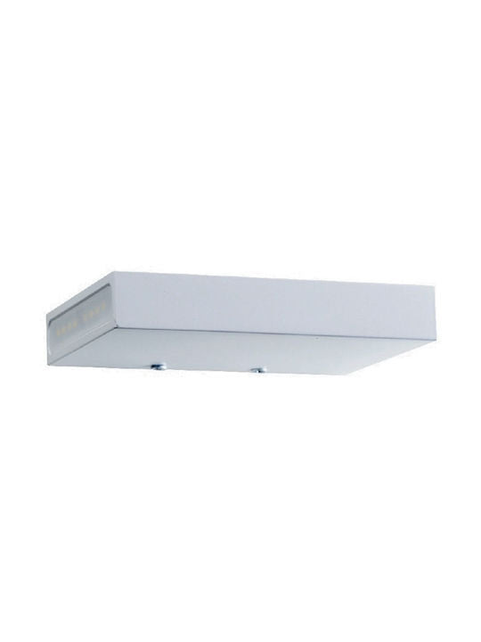 Φ/Σ LED ΛΕΥΚΟ EDGE SHELF 4W 230V 3000K 30000hrs 10X10X2,5CM - ledmania.gr