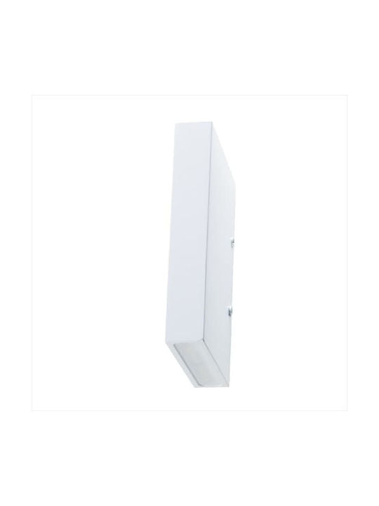 ΕΠΙΤΟΙΧΙΟ Φ/Σ LED ΛΕΥΚΟ EDGE SHELF 4W 230V 3000K 30000hrs - ledmania.gr