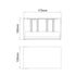 ^LED SMD WALL LUMINAIRE 12W 860LM 0-120° 230VAC 3.000K DARK GREY CRI80 IP54 30.000HRS - ledmania.gr