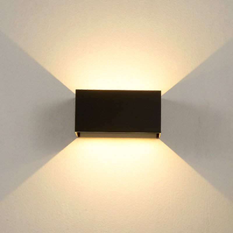 ^LED SMD WALL LUMINAIRE 12W 860LM 0-120° 230VAC 3.000K DARK GREY CRI80 IP54 30.000HRS - ledmania.gr