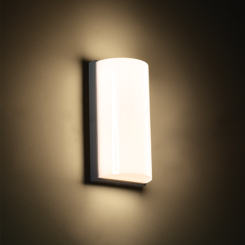 ^LED SMD WALL LUMINAIRE 10W 560LM 138° 230V AC 3.000K DARK GREY CRI80 IP65 30.000HRS - ledmania.gr