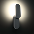 ^LED SMD WALL LUMINAIRE 10W 660LM 97° 230V AC 3.000K DARK GREY CRI80 IP65 30.000HRS - ledmania.gr
