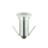 ^LED ROUND INGROUND SPOT LUMINAIRE 1W 85LM 3000K 30° 230V AC IP65 RA80 30.000hrs
