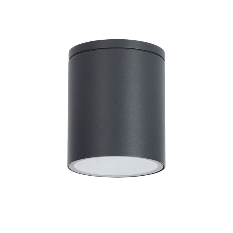 GU10  ROUND CEILING LUMINAIRE 230V AC DARK GREY IP65 GU10 MAX.35W - ledmania.gr