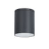 GU10  ROUND CEILING LUMINAIRE 230V AC DARK GREY IP65 GU10 MAX.35W - ledmania.gr