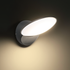 LED SMD WALL LUMINAIRE 14W 630LM 110° 230V AC 3.000K DARK GREY CRI80 IP54 30.000HRS - ledmania.gr