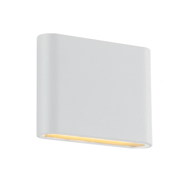 ^LED SMD WALL LUMINAIRE 7W 310LM 60° 230V AC 3.000K MATT WHITE CRI80 IP54 30.000HRS - ledmania.gr