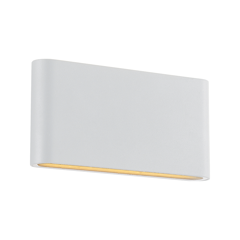 LED SMD WALL LUMINAIRE 11W 570LM 60° 230V AC 3.000K MATT WHITE CRI80 IP54 30.000HRS - ledmania.gr