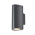 ^LED HP WALL LUMINAIRE 6W 300LM 50° 230V AC 3.000K DARK GREY CRI80 IP54 30.000HRS - ledmania.gr