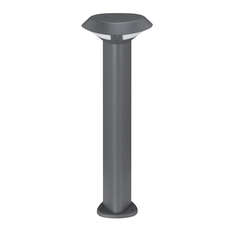 ^LED SMD POST LUMINAIRE 7W 520LM 330° 230V AC 3.000K DARK GREY CRI80 IP54 30.000HRS - ledmania.gr