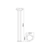 ^LED SMD POST LUMINAIRE 7W 520LM 330° 230V AC 3.000K DARK GREY CRI80 IP54 30.000HRS